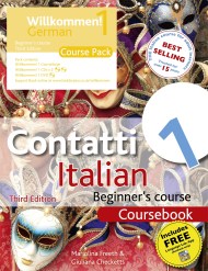 Contatti 1 Italian Beginner’s Course 3rd Edition