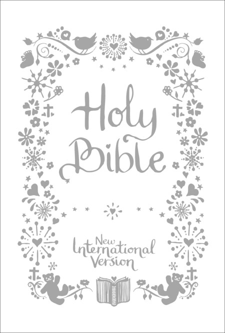 NIV Tiny White Christening Bible