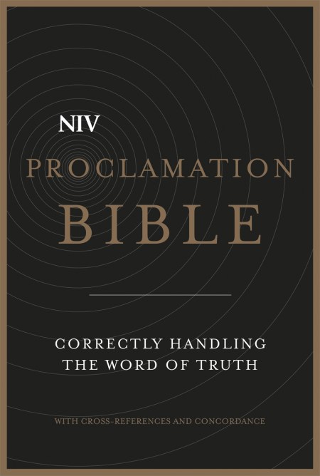 NIV Proclamation Bible