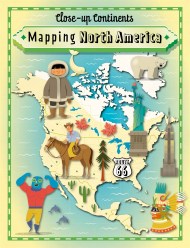 Close-up Continents: Mapping North America