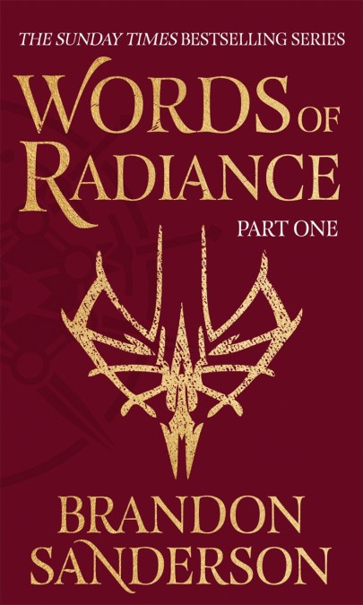 Words of Radiance Part One