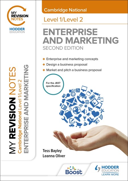 My Revision Notes: Level 1/Level 2 Cambridge National in Enterprise & Marketing: Boost eBook