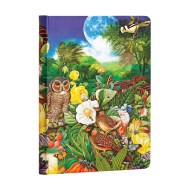 Moon Garden Unlined Hardcover Journal