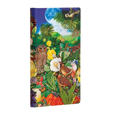 Moon Garden Slim Lined Hardcover Journal