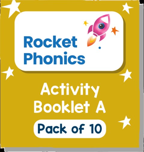 Reading Planet: Rocket Phonics First Steps - Activity Booklet A  - pack of 10