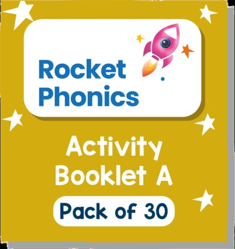 Reading Planet: Rocket Phonics First Steps - Activity Booklet A  - pack of 30