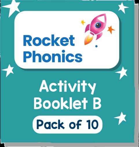 Reading Planet: Rocket Phonics First Steps - Activity Booklet B - pack of 10
