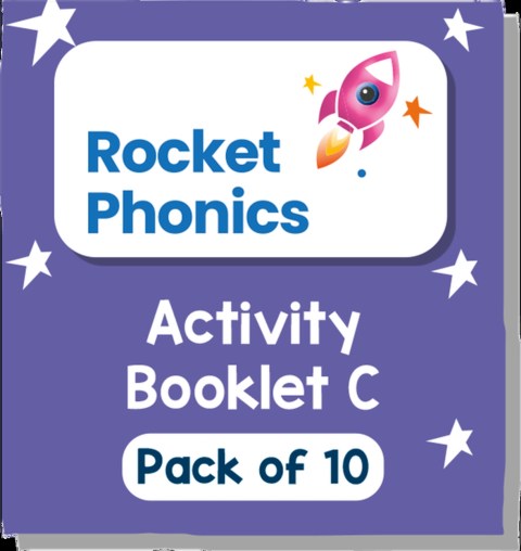 Reading Planet: Rocket Phonics First Steps - Activity Booklet C- pack of 10
