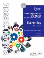 Cambridge IGCSE and O Level Economics Third Edition