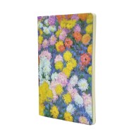 Monet’s Chrysanthemums A4 Unlined Cahier