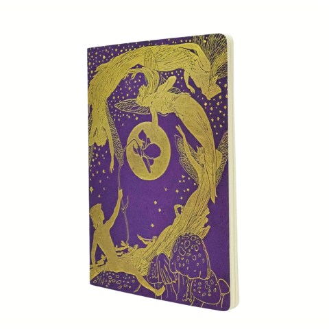 Violet Fairy (Lang’s Fairy Books) A4 Lined Cahier