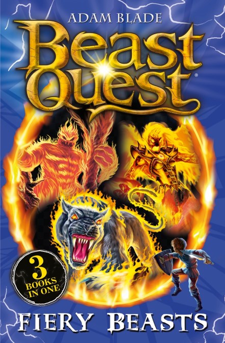 Beast Quest bind-up: Fiery Beasts